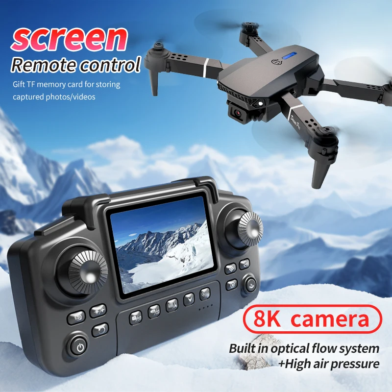 Drone E88 PRO Profesional deng - Rc Helicopter Electric ulasan dan harga