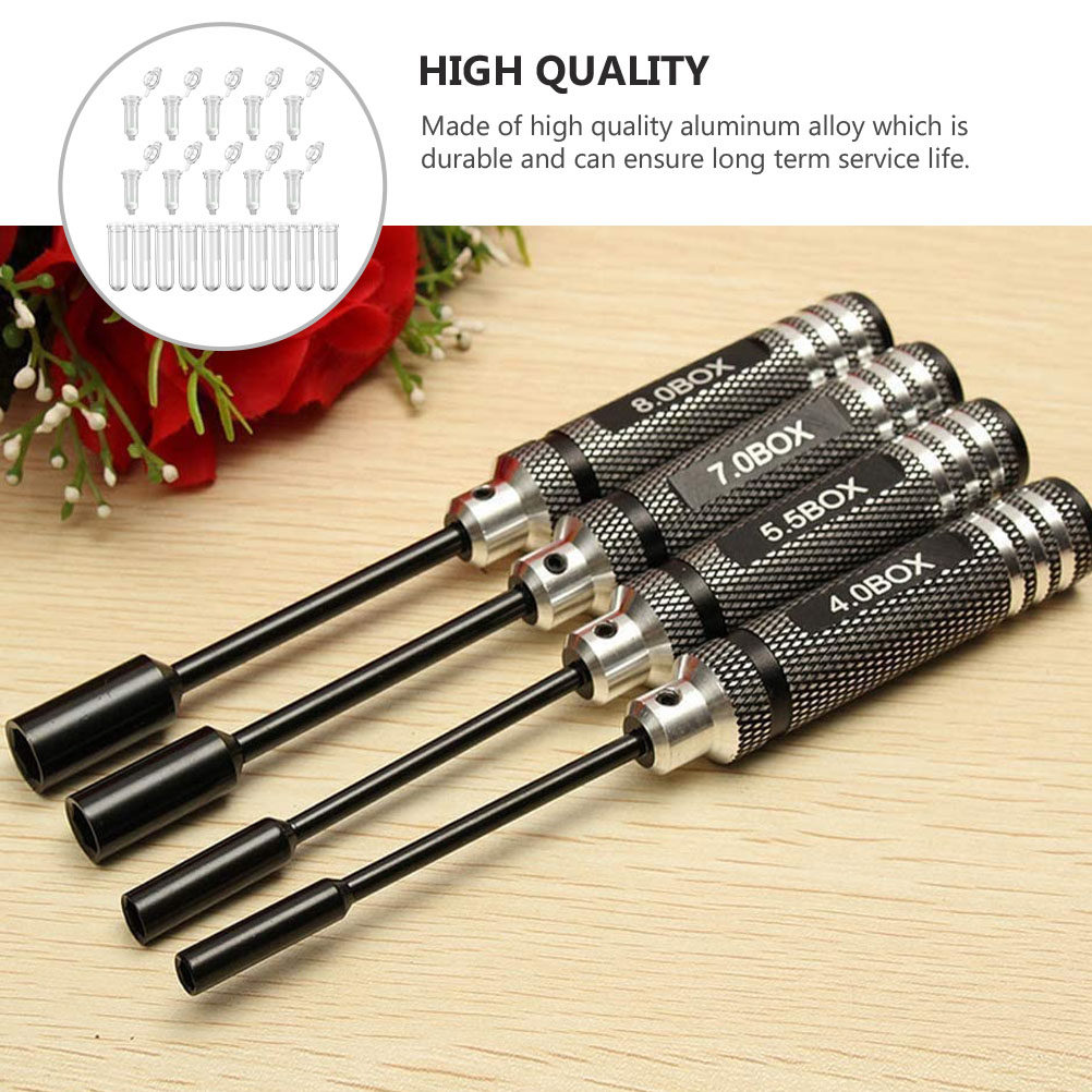 4Pcs Set Alat Obeng Soket Hex  - Rc Helicopter Tool Kit ulasan dan harga