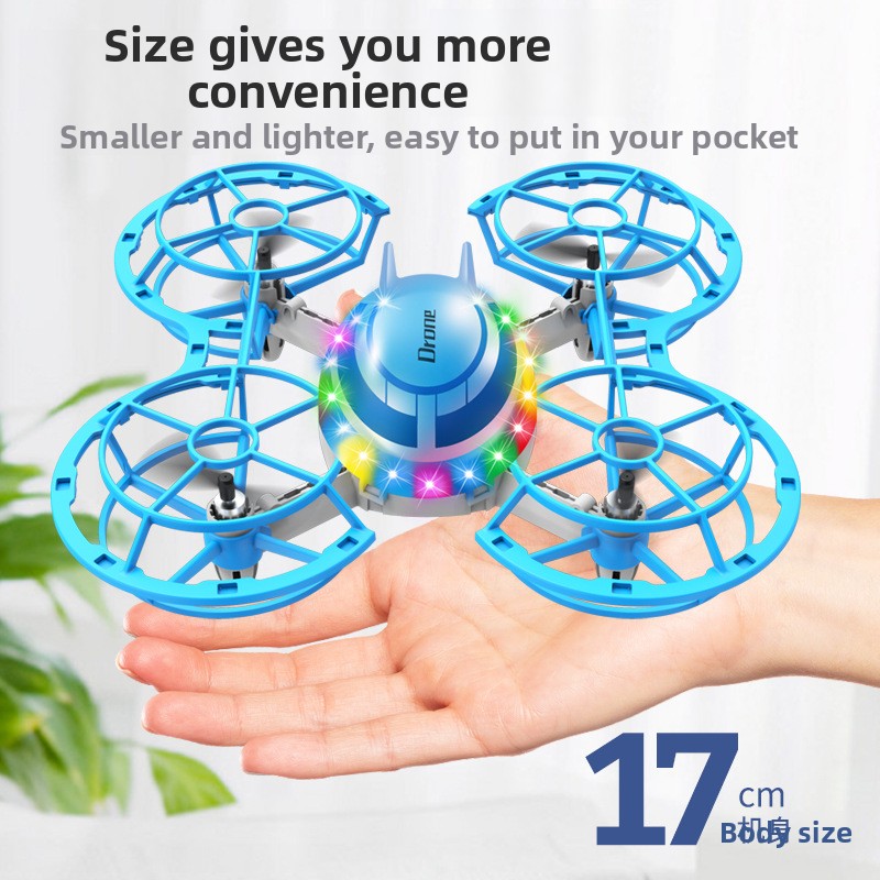 Drone RC Mini dengan Lampu LED - Rc Helicopter Electric ulasan dan harga
